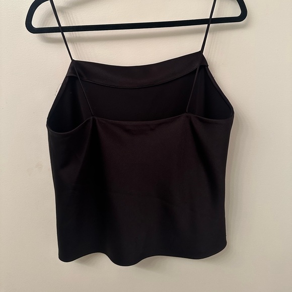 Alice & Olivia Harmon Drapey Silk Tank - Picture 6 of 6